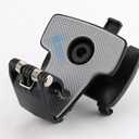 Car Mobile Phone Holder, Dashboard Rearview Mirror, Navigation, Multi-Functional Rotating Mobile Phone Holder