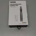 Microneedle Derma Roller Pen Microneedling Roller 0.25mm Dermabrasion Roller for Face Skin, Microneedle Micro Needle Roller 0.25mm for Men and Women Home Use