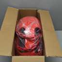 Toddler Swing Seat with Coated Chains, Heavy Duty Kids High Back Bucket Swings with Tree Straps and Hooks for Outdoor, Playground, Backyard, Swing Set Accessories by Domaker, Red