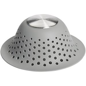 OXO Good Grips Silicone Shower & Tub Drain Protector, Hair Drain Catcher