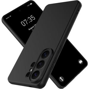 Silicone Case for Samsung Galaxy S26 Ultra, Durable and Stylish Drop Tested Soft Silicone Gel Rubber Slim Fit Shockproof Protection Phone Cover for Samsung Galaxy S26 Ultra (Black)
