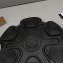 Music Boxing Machine for Kids Adults, Smart Interactive Music Punching Machine with Gloves 9 Modes 9 Speeds Wall Mounted Electronic Boxing Punching Pad for Reaction Training Home Fitness Room Game (Black)