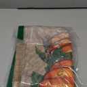 Artoid Mode Wood Polka Dot Pumpkins Fall Placemats Set of 6, 12x18 Inch Seasonal Table Mats for Table Runner Party Kitchen Dining Decoration