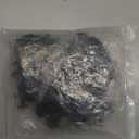 35 PCS Engine Under Cover Splash Shield Body Bolts Screws, Auto Bumper Fastern, Vehicle U-nut Clips, Universal for Most Cars (Black)