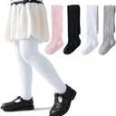 Baby Girls Tights Thick Cable Knit Tight Solid Footed Winter Warm Leggings