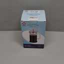 French Press Coffee Maker,34oz 304 Stainless Steel with 2 Filter, Heat Resistant Durable, Easy to Clean, Borosilicate Glass Press, BPA Free Glass TeaPot-34 Ounce 1 Liter (Chrome)