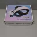 RGB Head Strap with Battery for Meta/Oculus Quest 3/Quest 3S, 10000mAh Battery Pack for Extended 8H of Playtime, Fast Charging VR Power, Adjustable Elite Strap Enhanced Support and Balance in VR