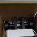 goldenwarm Black Door Knobs Interior, Zinc Alloy Square Ball Matte Black Privacy Door Knobs for Bedroom, Bathroom,Heavy Duty Interior Door Knob Bulk  Modern & Stylish(6 Pack)