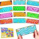 12-Pack Sensory Maze Fidget Toys for Kids & Adults: Quiet Squishy Calming Tools for Autism Children - Anxiety Fidgets for Travel & Office - Classroom Must Haves & Treasure Rewards Party Favors