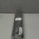 BEQHAUSE Dirt Trapper Door Mat 17" x 30" Half Circle Non-Slip Washable Doormats Entrance Rugs Absorbent Welcome Low Profile Floor Mats for Front Back Door and Entryway, Charcoal (1'5" x 2'6" (Semicircular))