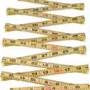 Crescent Lufkin Wood Rule, 6' Brass Ext, Black , Brown - X46SLN