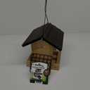 Wild Wings WWCF28 3-Quart Hopper with Suet, Wood Roof