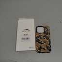 Camo Phone Case,Cool Camouflage Design Hybrid 2-Layer Protective Case for iPhone 14 Pro,Duck Camo