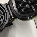 Elite Gourmet EWM380M Nonstick Fluffy Stuffed Waffle Maker, 1.5-Inch Jumbo Thick Waffles, Hash Browns, Keto, Snacks, Sandwich, Eggs, Easy to Clean, Mint