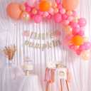 Pumpkin Banner for 1st Birthday - Highchair Banner for First Birthday Theme Decoration, Cake Smash Photo Prop, Pumpkin crown hat, Fabric Rag Garland Banner.