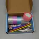 Nano Tape Bubble Kit,Toys for Girls,Cute Stuff for Girl,Cool Stuff for Kids,DIY Craft Kit,Fun Toys for Kids,Gifts for Girls Boys 4, 5, 6, 7, 8, 9, 10, 11, 12 Years Old,5PCS (2"&1.2")