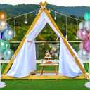 2 Sets of Balloon Stand Kit - 62in Balloon Stands with Base, Balloon Sticks, Decorations for Party Birthday Wedding Baby Shower Gender Reveal Graduation