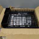 YKLSLH 4 Baskets Over The Sink Dish Drying Rack, Extendable Large Capacity Sink Rack, Metal Drying Rack Saving Space,for Most Sinks (26.57"-35")