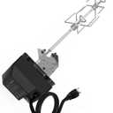 onlyfire 6014 Stainless Steel Rotisserie Kit for Weber 7614 Spirit 200/300 Series Grill, DO NOT FIT Spirit Series Grills Manufactured Since 2025