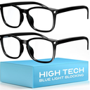livho High Tech Blue Light Glasses - Advanced up to 99% Blue Light Blocking Computer Glasses - Screen Fatigue & UV Protection