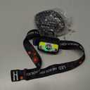 LHKNL Headlamp Rechargeable, Lumen Super Bright Motion Sensor Head Lamp Flashlight, 2-Pack Waterproof LED Headlight with White Red Light, 8 Modes Head Lights for Camping Cycling Running Fishing (Black)