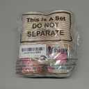 Umigy 36 Sets Tea Party Decorations Floral Paper Tea Cups with Handle and Plates Disposable Blossom Teacups Saucers Sets with Tape for Hot Cold Drink Birthday(Blue Pink, 6.5 oz)