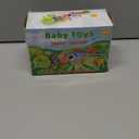 Baby Toys 0-6 6-12 Months, Stuffed Animal Infant Tummy Time Toys Sensory Toys with Crinkle, Rattles, Textures and Mirror Gifts for Newborn Boy Girls Toddlers, Caterpillar Musical Toy (Green)