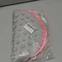 Shower Foot Scrubber Mat,Shower Foot and Back Scrubber with Wall Mount Suction Cups,Foot Scrubber for Use in Shower for Improve Skin Exfoliation(Pink)