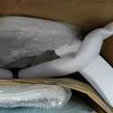 SOLLATI Kids Desk Chair Ergonomic Study Chair Swivel Mesh Desk Chair with Adjustable Arm Height Footrest Wheel Computer Home Office Chair for Children Boys Girls Students Bedroom School Age 5-13 Blue