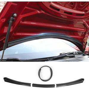 for Tesla Model 3 Front Hood Seal Strip Front Trunk Water Retaining Strip Weather Stripping Rubber Accessories 2023 2022 2021 2020 (Not Suitable for 2024,2025,2026)