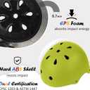 Kids Bike Helmet, Adjustable and Multi-Sport, from Toddler to Youth, 3 Sizes