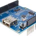 HiLetgo USB Host Shield for Arduino UNO Support Google Android ADK USB HUB