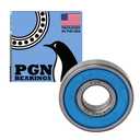 PGN (50 Pack) 608-2RS Bearing - Lubricated Chrome Steel Sealed Ball Bearing - 8x22x7mm Bearings with Rubber Seal & High RPM Support