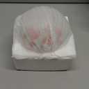 Whaline Valentine's Day Lighted Decorative Glass Ball Crackle Glass Globe Pink Red Love Heart Battery Operated Decoration for Party Home Table Mantel Fireplace, Set of 2