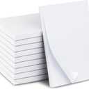 10 Pack Note Pads 4x6 | 100 Sheets Per Memo Pad | Server Note Pads | Scratch Pads for Writing | White Blank Notepads in Bulk | Small Notepad | Paper Pads for To Do Grocery List