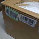 Set of 2 Tall Planters for Outdoor Plants, Black | 24 Inch Plant Pots with Drainage Hole & Trays, Plastic Tapered Flower Pots for Plants, Weather-Resistant