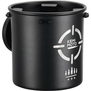 KEMIMOTO Magnetic Cup Holder, Magnetic Drink Holder for All Kinds of Cups and Bottles with a Diameter of 2.67"-3.85", Magnet Bottle Holder for Tractor Mower Truck School Bus Treadmill, Metal Surface