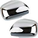 beler Pair Chrome Side Door Wing Rear View Mirror Full Covers Trims Cap Fit for Toyota 4Runner SUV 2003-2009