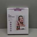 HIEEY Lighted Makeup Mirror, Hollywood Vanity Mirror with Lights, Three Color Lighting Modes, and 5X Magnification Mirror, Smart Touch Control, 360Rotation (14.1in,White,Gift Box)