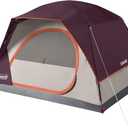 Coleman Skydome Tent with 5 Minute Setup, 4-Person Weatherproof Tent with Rainfly & Carry Bag, 20% More Headroom Than Traditional Canopies