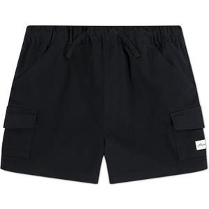 Hurley Girls' Pull on Cargo Shorts (Black, L)