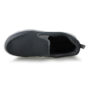 Men’s Slip-on Walking Shoes, Lightweight Breathable Go Walk Shoes with Arch Support,Comfortable Casual Loafers Shoes Navy, Size: 10