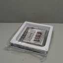 CEESC Extra Large Cat Door (Outer Size 11"x9.8"), Weatherproof, White, ABS Material, 4-Way Locking Flap for Cats & Dogs up to 25.54 lbs