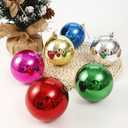 3 x St Patricks Day Decorations, 24pcs 4cm/1.5" Hanging Balls Irish Festival Dcor, Green Christmas Ball for St Patricks Day Tree Decorations