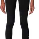 Nike Girls' Dri-FIT One Leggings (Small, Black/White)