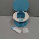 Portable Potty, Travel Potty Training For Car, Collapsible Toddler potty Chair - Blue