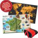 Abacus Brands Virtual Reality World Atlas Gift Box- Science Kit Ages 8-12