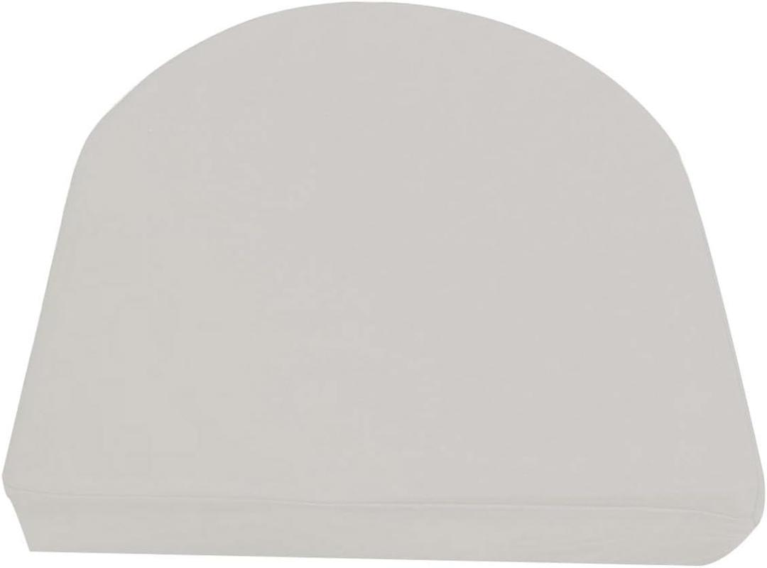 Soft Chair Pad Seat Cushions Waterproof,Comfort U-Shaped Dining Chair Cushions Seat Pads for Indoor Outdoor Kitchen Patio Non-Slip (45x45x3cm,Beige)