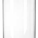 ZOOFOX 13.8 Inch Tall Glass Dome with Base, Clear Glass Empty Display Cloche, Decorative Bell Jar for Succulents, Collectibles, Fairy Lights, Photos, Medals, Heirlooms