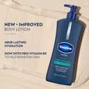 Vaseline Men's Healing Moisture Hand & Body Lotion For Dry or Cracked Skin Fast Absorbing Non-Greasy Lotion for Men 20.3 oz, Pack of 3